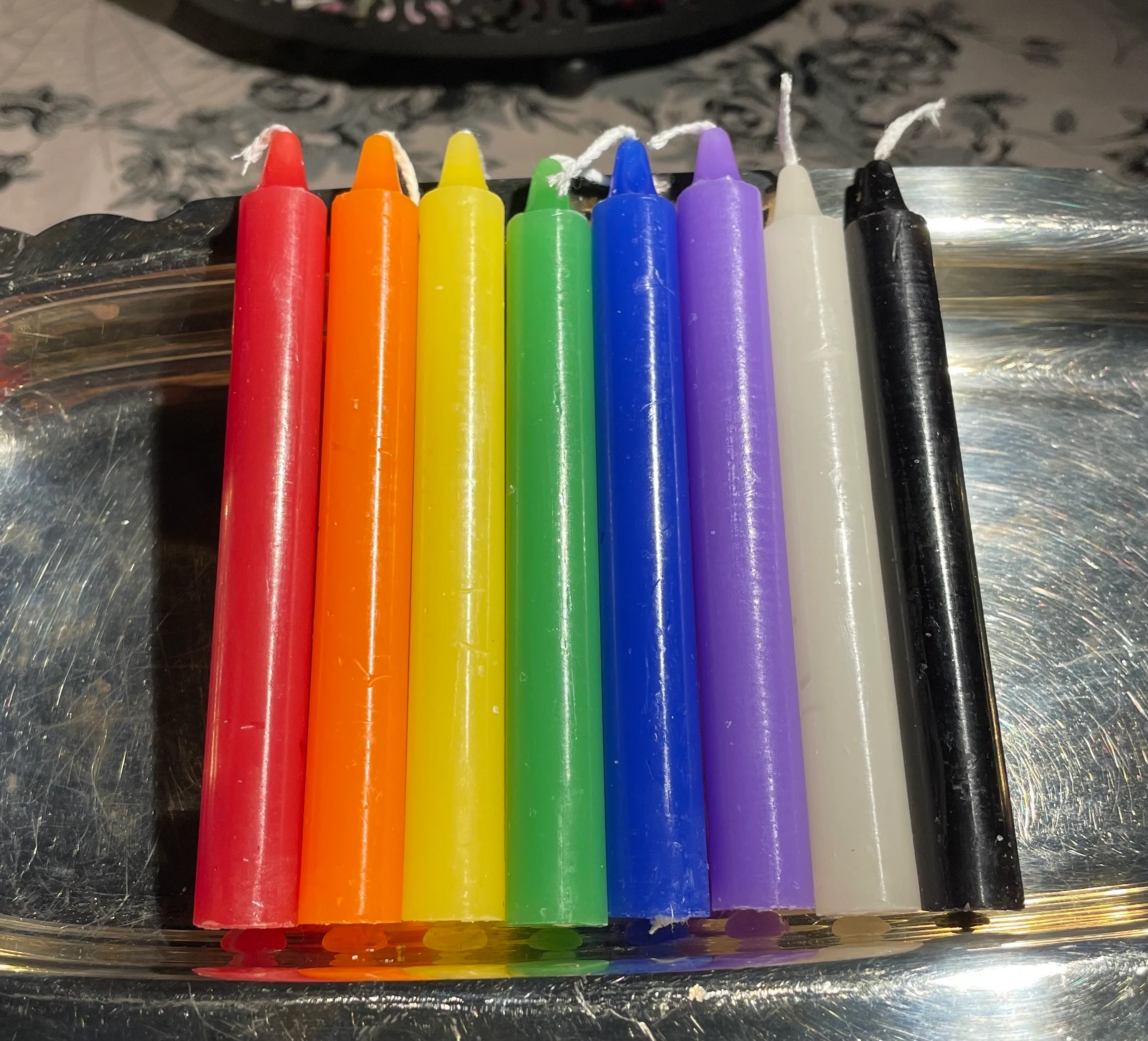 7 color candle