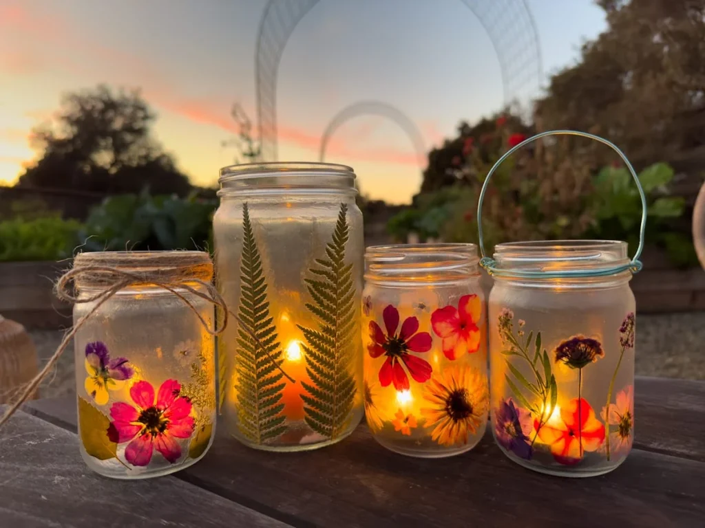 Mason Jar Luminaries
