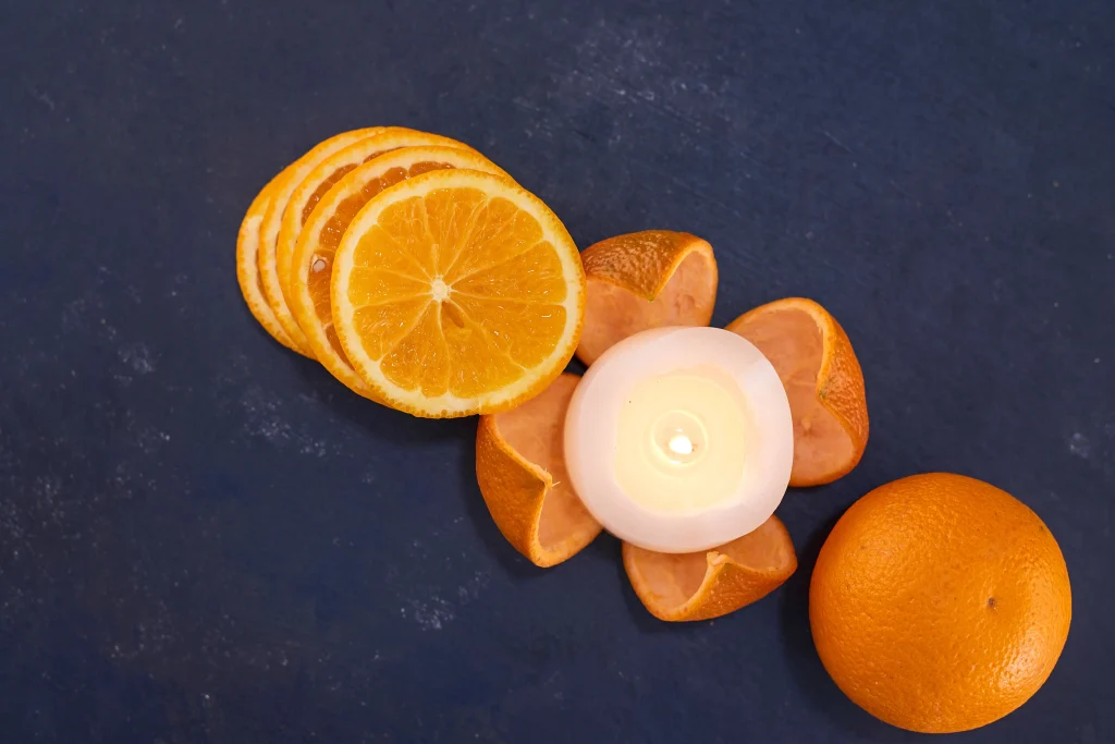 lemon scent candles