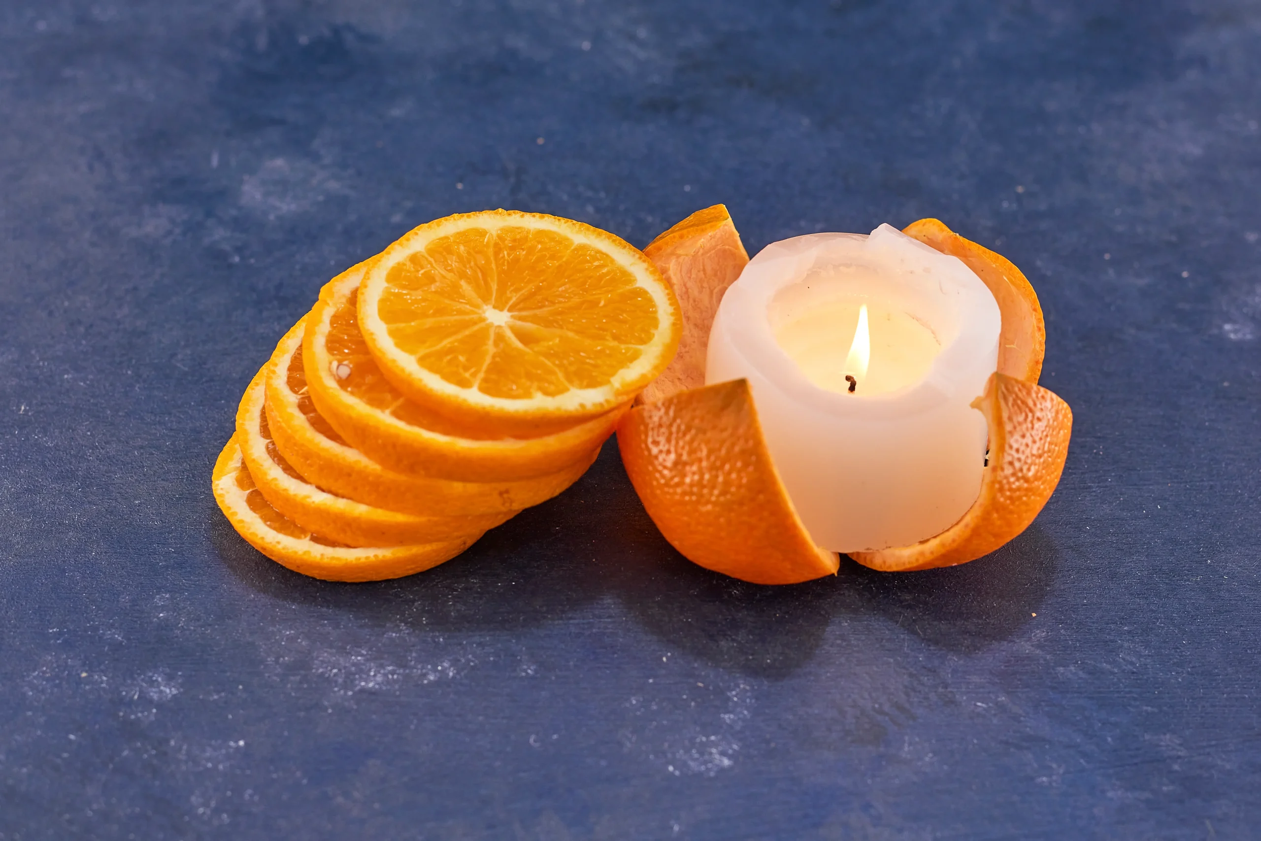 lemon scent candles